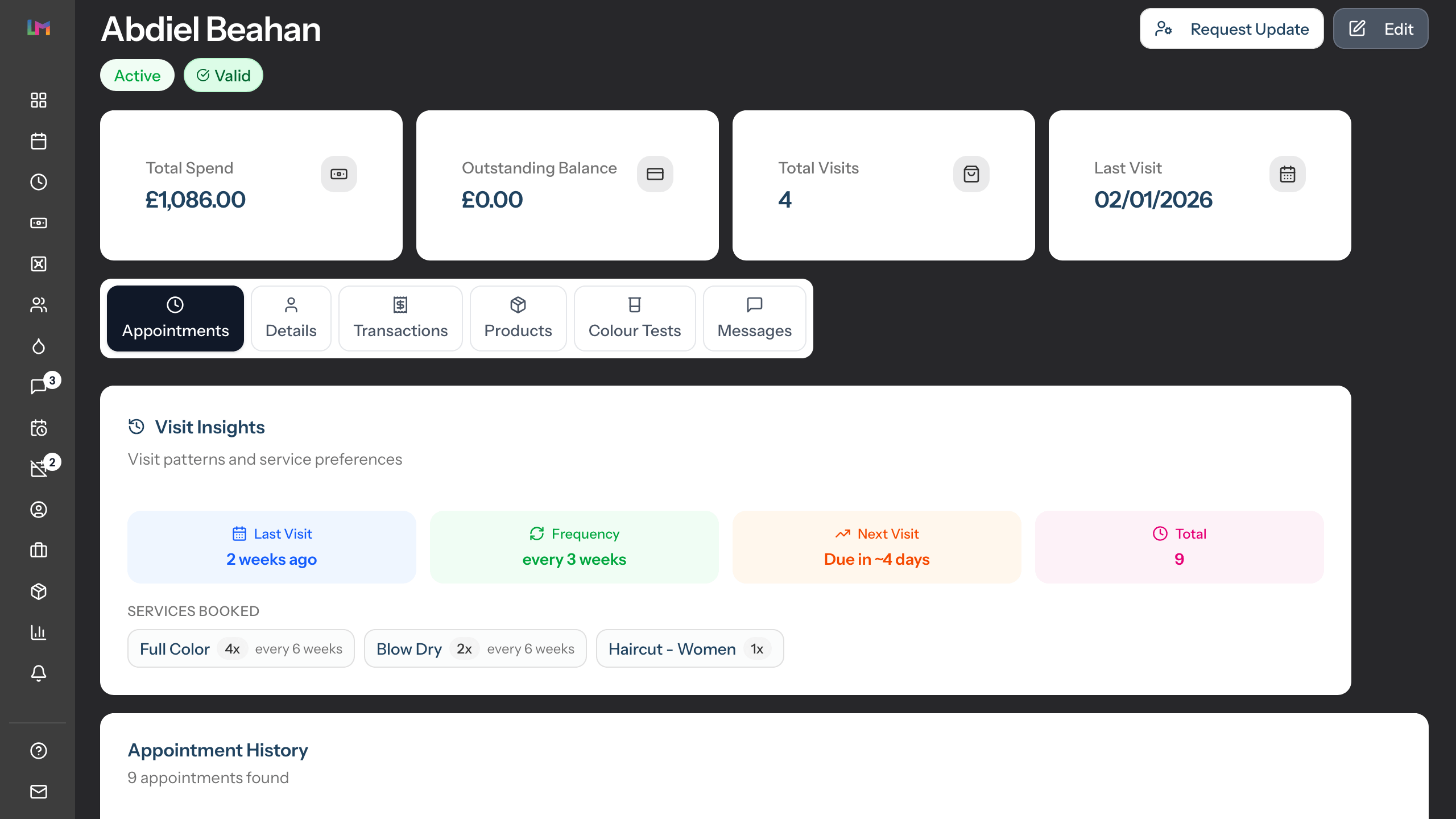 Know every client like a regular