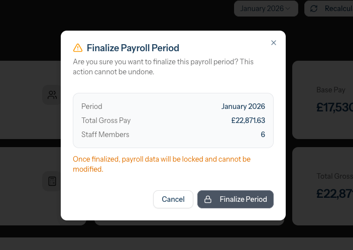 Payroll-ready in one click