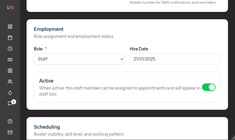The right access for the right role